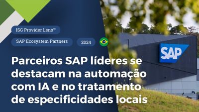 Parceiros SAP líderes se destacam na automação com IA e no tratamento de especificidades locais