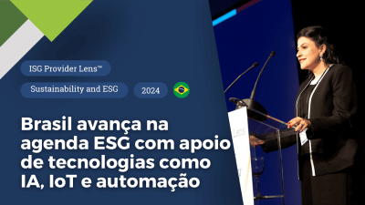 Apesar de desafios climáticos, Brasil avança na agenda ESG com apoio de tecnologias como IA, IoT e automação