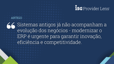 Segunda onda de transformação digital: substituição de ERPs lidera a agenda corporativa e abre batalha entre gigantes